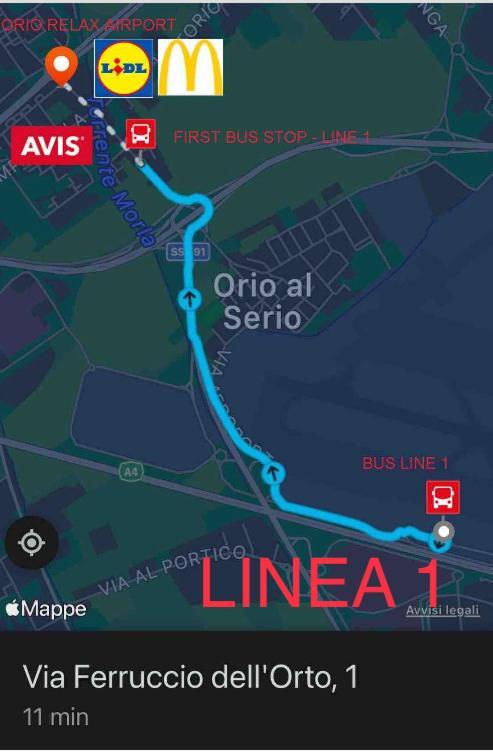 베르가모 Orio Relax 24H Airport 1 - 3 Minute From Arrival By Bus 아파트 외부 사진